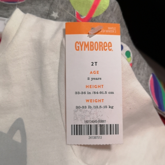 Gymboree Sleeping Clothes for Girls size 2T - Picture 2 of 2
